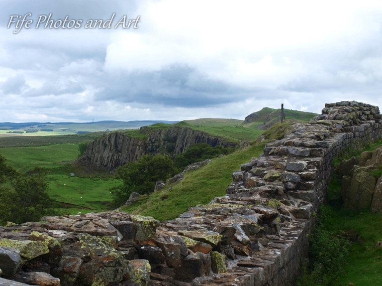 Hadrian's Wall - Northumberland. Built in 120AD