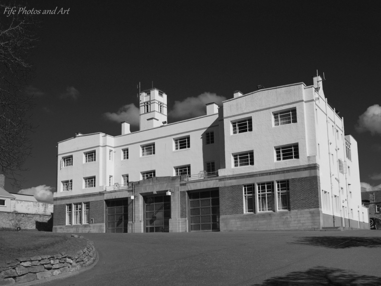 Kirkcaldy Fire Station, purpose built in 1938