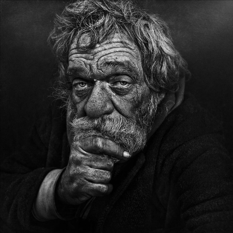 Portraits of the Homeless - by Lee Jeffries